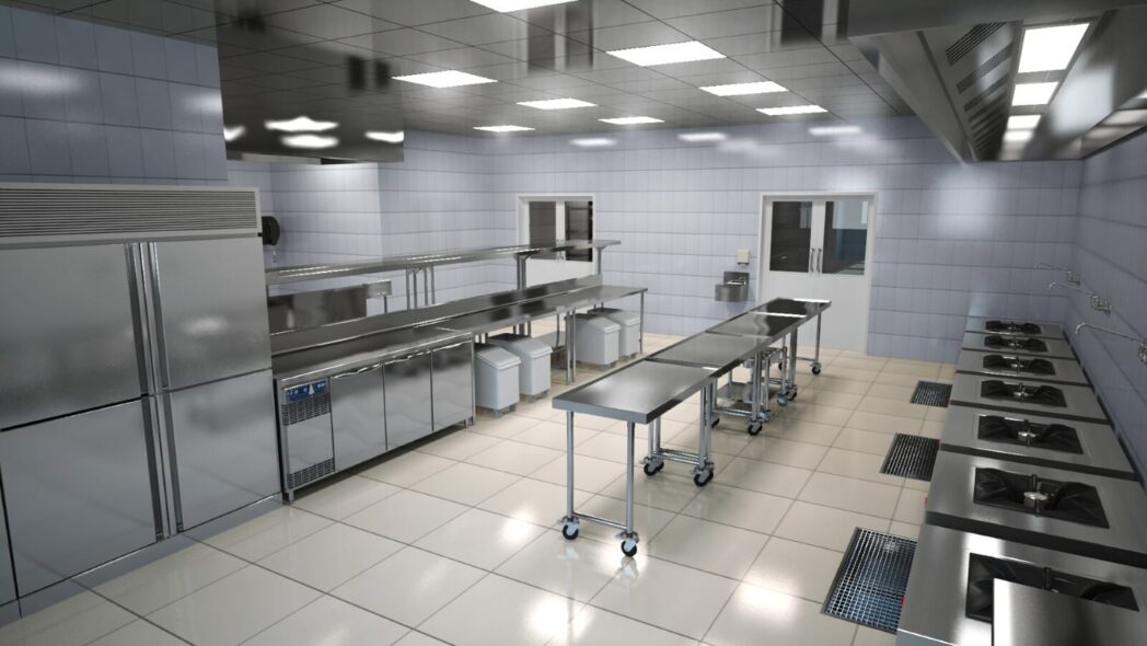 commercial kitchen design guidelines india